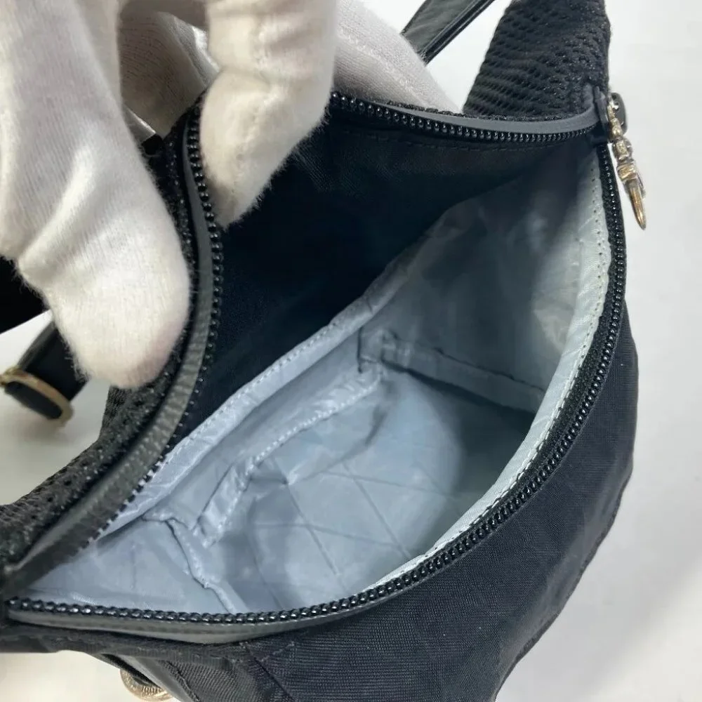 CHROME HEARTS SNAT PACK MINI Gunslinger Waist Pouch Bag body bag Nylon Black